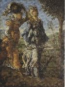 Sandro Botticelli Return of Judith to Betulia (mk36) oil painting on canvas